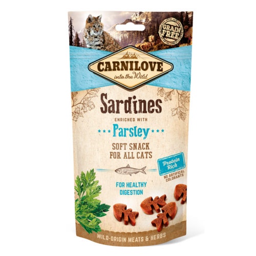 16494 carnilove soft snack sardinas perejil