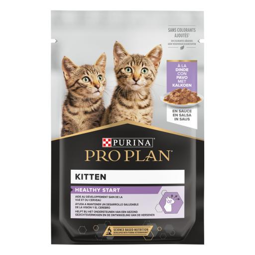 Comida húmeda Purina Pro Plan Sterilised Gato Buey (Salsa) para