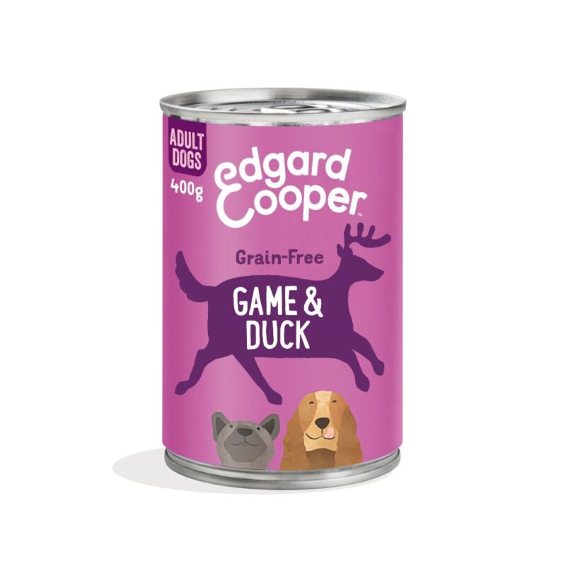 Lata Edgar & Cooper Con Caza Y Pato 400G