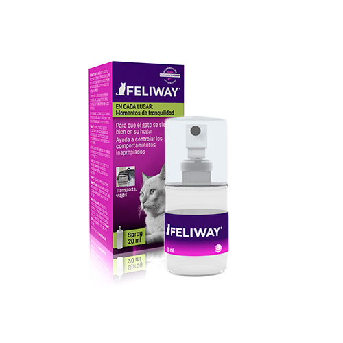 feliway travel spray antiestres para gatos mta 10965