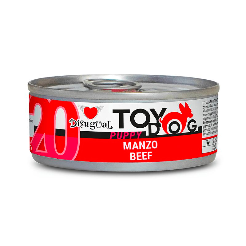 DISUGUAL PUPPY TOY TERNERA 85G