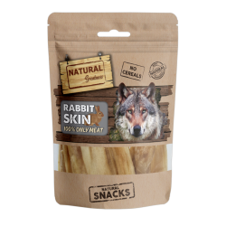 Piel de conejo - Snacks deshidratados para perros - NATURAL GREATNESS
