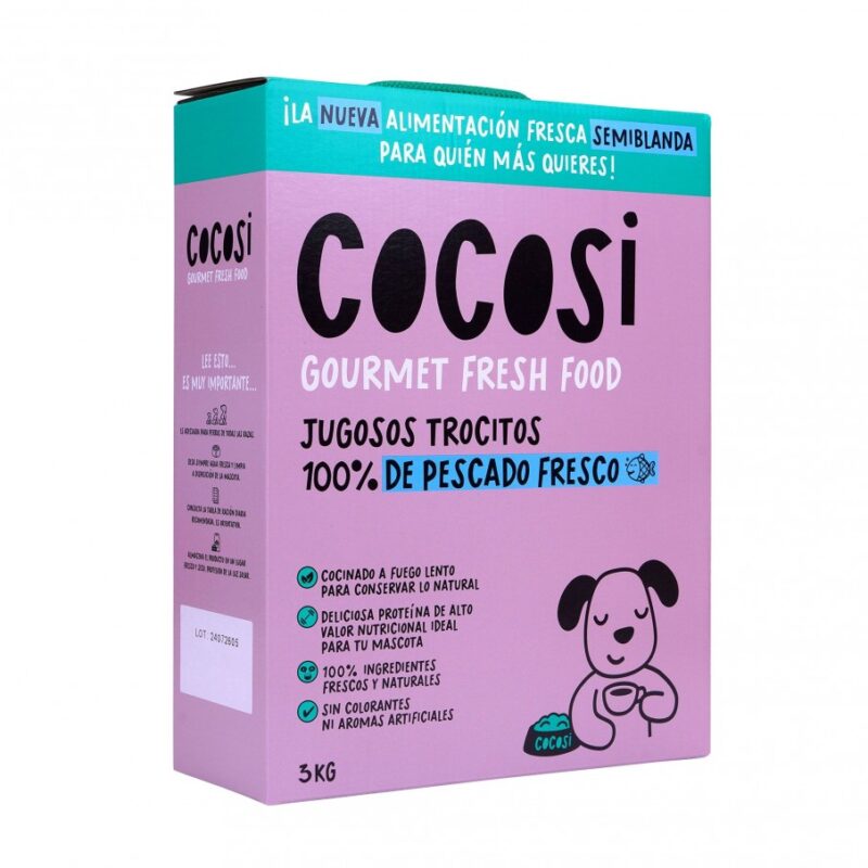 Trocitos De Carne De Pescado 100% - Cocosi
