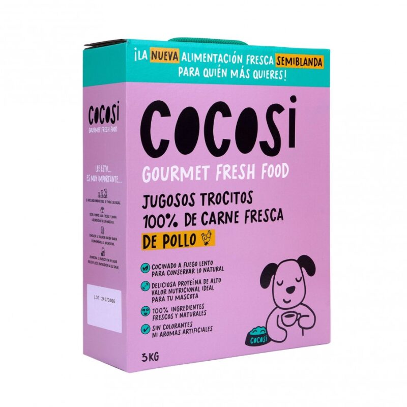 Trocitos De Carne De Pollo 100% - Cocosi