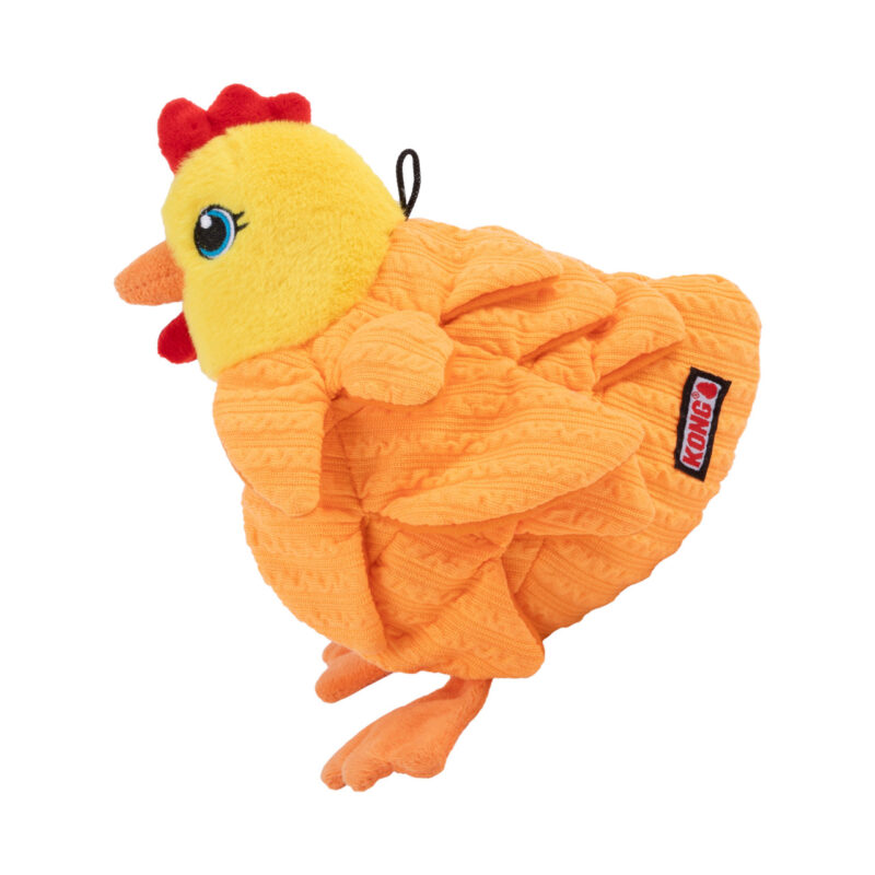 KONG Layerz Gallina talla M, juguete de olfato para perro